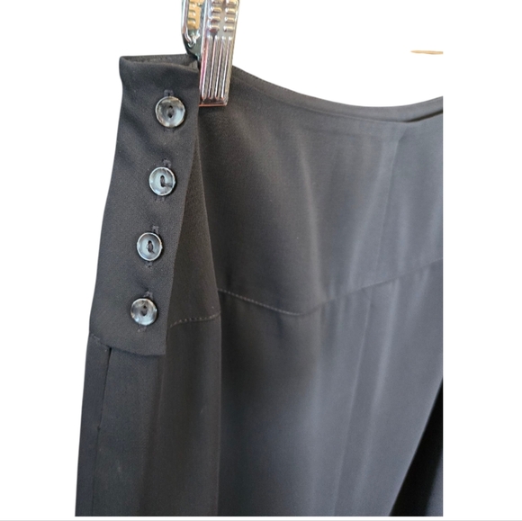 Harve Benard Black Long Straight Pencil Skirt 14 - Picture 4 of 7